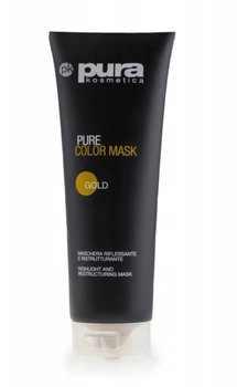 Pura Kosmetica, Maska koloryzujaca Gold, 250 ml - Pura Kosmetica