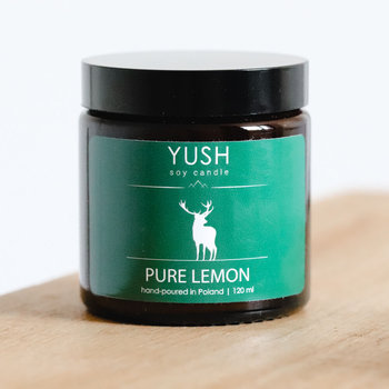 Pure Lemon – Świeca Sojowa - Yush