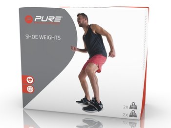 Pure2Improve, Ciężarki na buty, SHOE WEIGHTS, szary, 2szt. - Pure2Improve