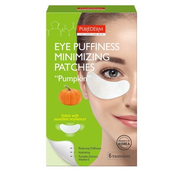 Purederm Eye Patches, Żelowe płatki pod oczy Dynia, 6 szt. - Purederm