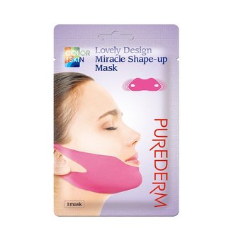 Purederm, Lovely Design Miracle Shape-Up Mask maseczka modelująca podbródek 1szt. - Purederm