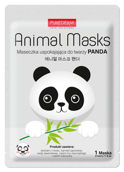 PUREDERM Wegańska maseczka ANIMAL PANDA, 21 ml - Purederm