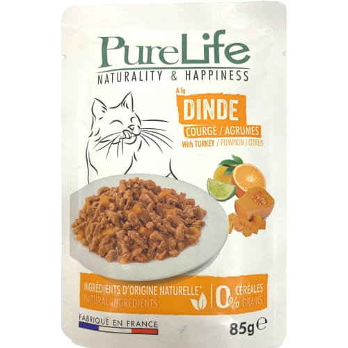 Purelife Cat Indyk Z Dynią Saszetka 85G Inny producent Sklep