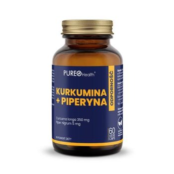 Pureo Health, Kurkumina + piperyna, 60 kaps. - Pureo Health