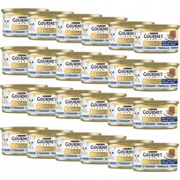 Purina Gourmet Gold Karma dla kotów mus z tuńczykiem 85 g x 24 sztuk