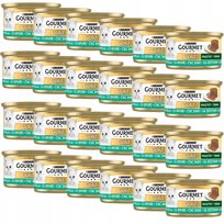 Purina Gourmet Gold Mokra karma dla kotów Pasztet z kawałkami królika 85 g x 24 sztuk