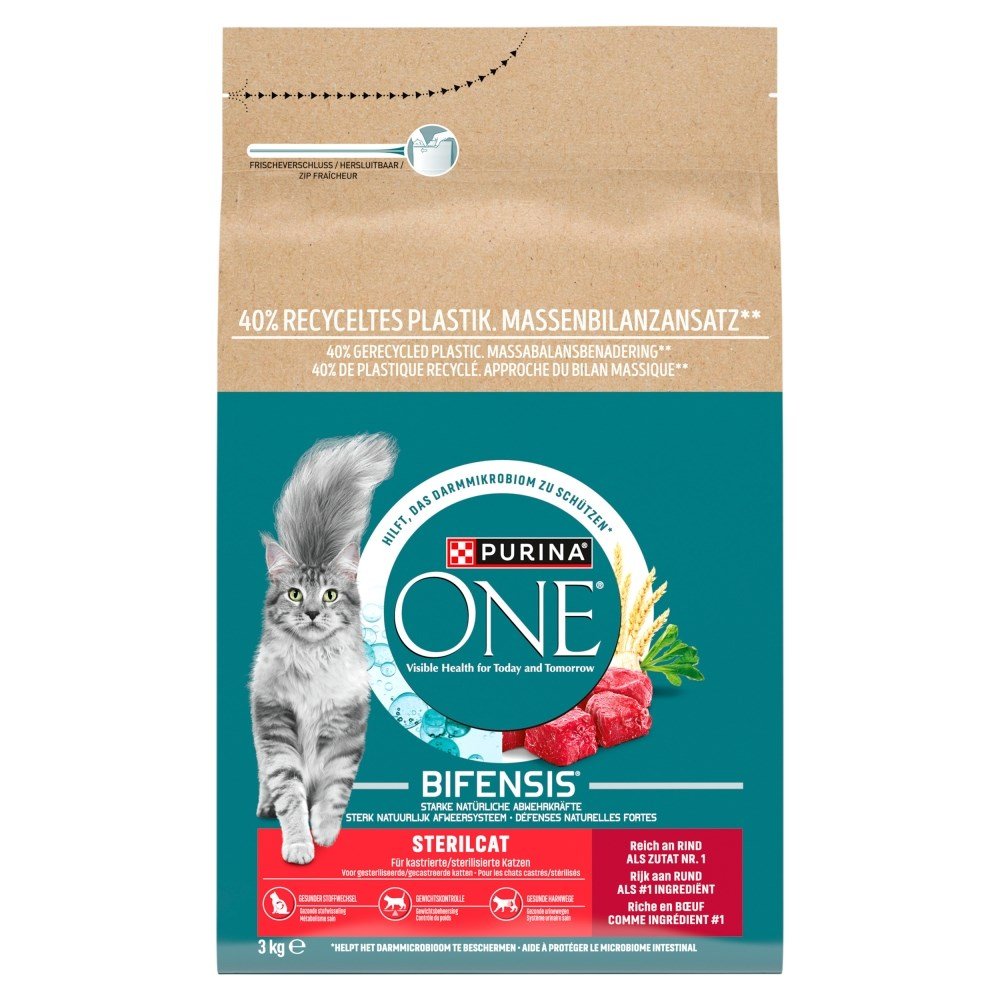PURINA NESTLE Purina Nestle Purina One Wołowina I Pszenica 3Kg