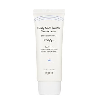 Purito, Krem z filtrem SPF 50 Daily Soft Touch Sunscreen z ceramidami, 60ml - PURITO