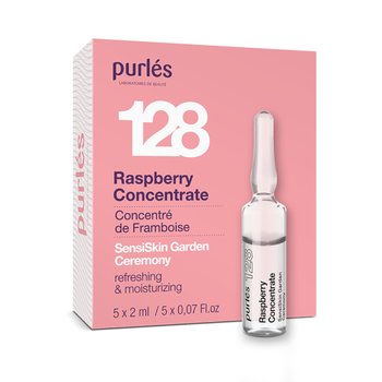 Purles, 128, Koncentrat Malinowy, 5x2 ml - Purles