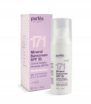 Purles 171 Mineral Sunscreen SPF30 - mineralny krem odżywiający skórę SPF30
