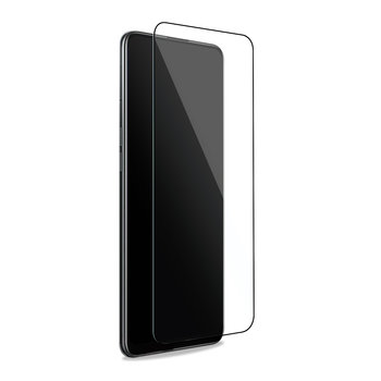 PURO Frame Tempered Glass - Szkło ochronne hartowane na ekran Samsung Galaxy S22 Ultra (czarna ramka) - Puro