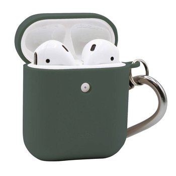 PURO Green Compostable Eco-friendly Cover - Ekologiczne etui Apple AirPods 1&2 (zielony) - Puro