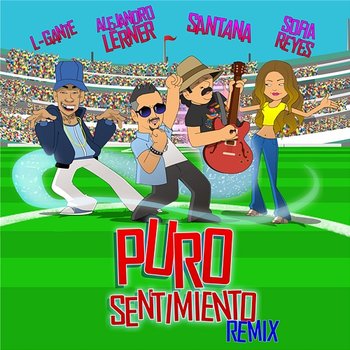 Puro Sentimiento - Alejandro Lerner, Sofia Reyes, L-Gante feat. Santana