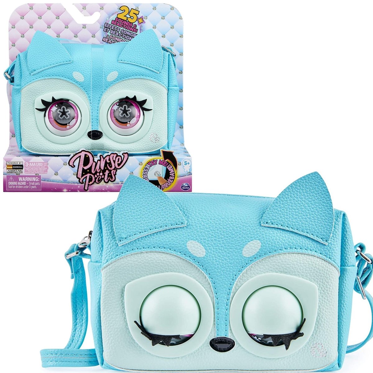 Purse Pets Fierce Fox torebka interaktywna z oczami i dźwiękami