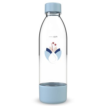 PushAir Butelka do Saturatora Dafi 0,7 Lazurowa Kwiaty - Dafi