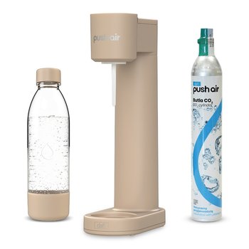 Pushair Saturator Do Wody Dafi Cappuccino + Nabój Co2 + Butelka 0,7 - Dafi