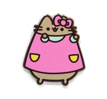 Pusheen Hello Kitty Dress Up - przypinka - Pusheen