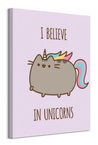 Pusheen I Believe in Unicorns - obraz na płótnie Pusheen
