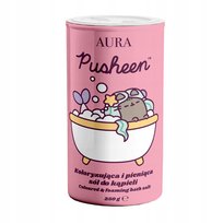 PUSHEEN KOLORYZUJĄCA I PIENIĄCA SIĘ SÓL DO KĄPIELI W SHAKERZE 250g
