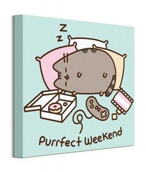 Pusheen Purrfect Weekend - obraz na płótnie - Pyramid Posters