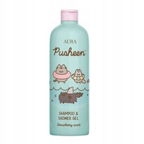 PUSHEEN Szampon i Żel pod Prysznic Truskawka 500ml