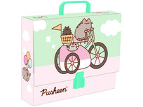 PUSHEEN Teczka XL z RĄCZKĄ C4 The CAT A4 KOT Sztywna GRUBA Szkolna See Ya kot