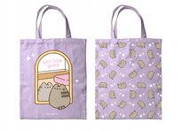 PUSHEEN torba na zakupy, prezenty, korki i co tylko chcesz 40cm DWUSTRONNA inna (Inny)
