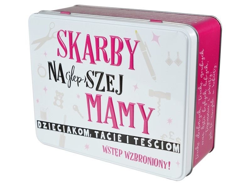 Puszka-Skarbuszka, Skarby Mamy PS-003, 19,5x15,5x8 cm