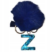 Puszysty breloczek z literą Z - hit sezonu