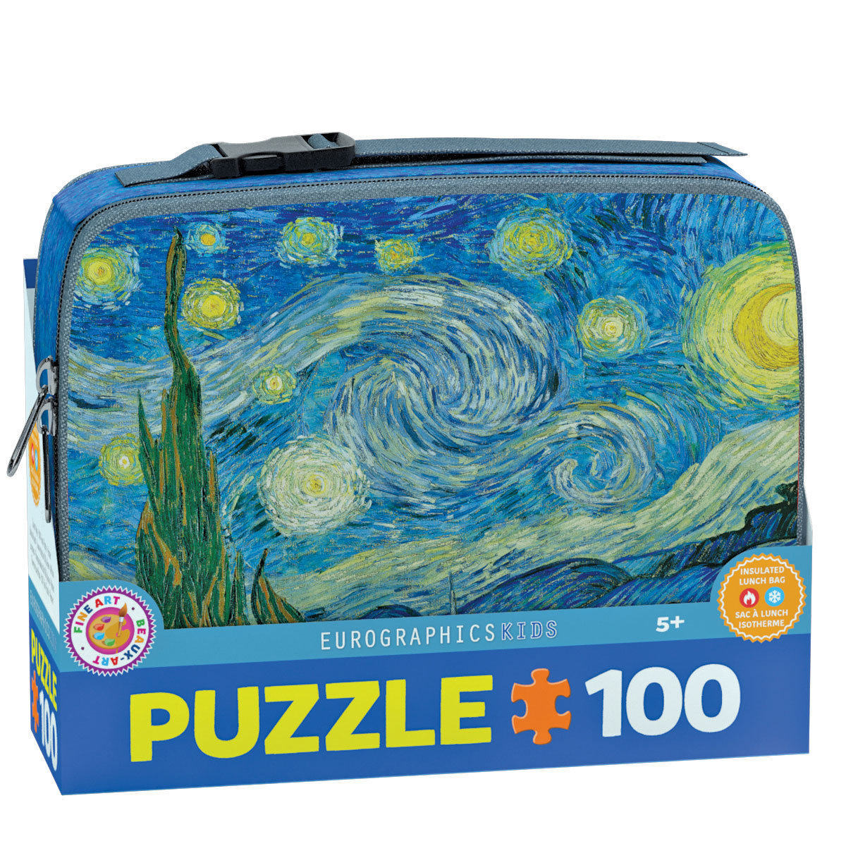 Zdjęcia - Puzzle i mozaiki Eurographics Puzzle 100 Z Lunch Box Van Gogh 9100-1204 