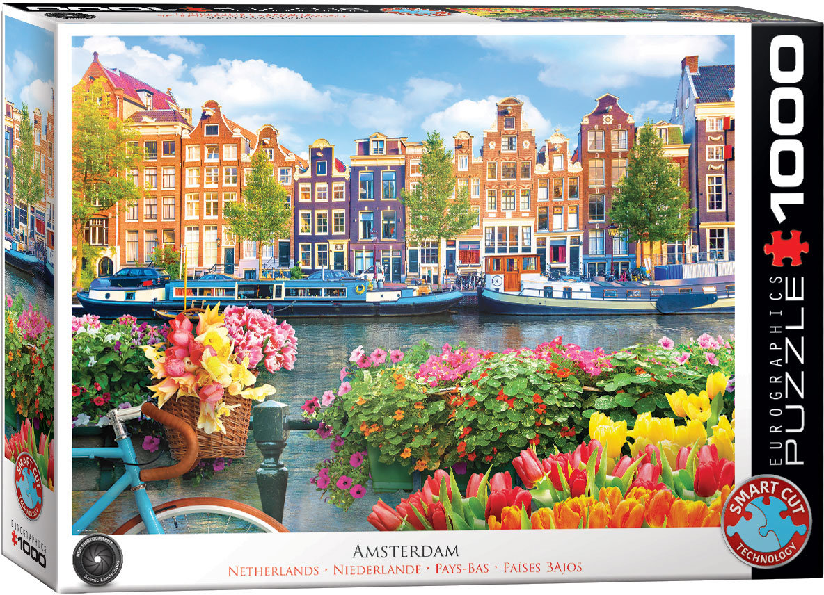 Фото - Пазли й мозаїки Eurographics Puzzle 1000 Amsterdam, Netherlands 6000-5865 