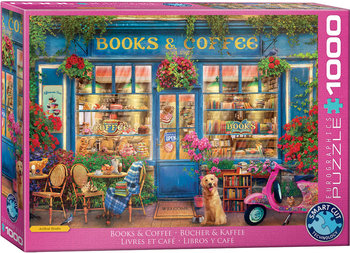 Puzzle 1000 Books   Coffee By Gary Walton 6000-5869 - EuroGraphics