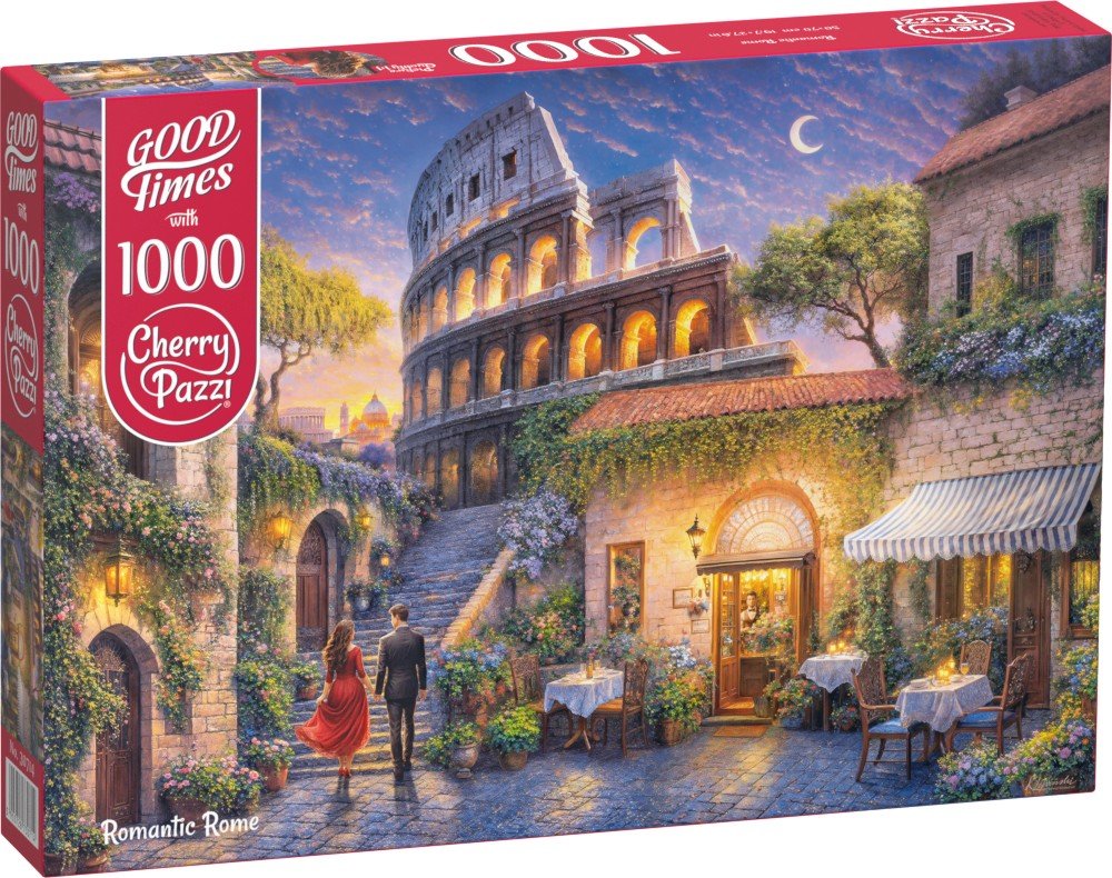 Фото - Пазли й мозаїки Rome puzzle 1000 cherrypazzi romantic  30714 