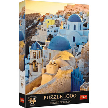 Puzzle 1000 elementów Premium Plus Miasteczko Oia Santorini - Trefl