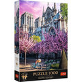 Puzzle 1000 elementów Premium Plus Quality Katedra Notre-Dame, Paryż - Trefl