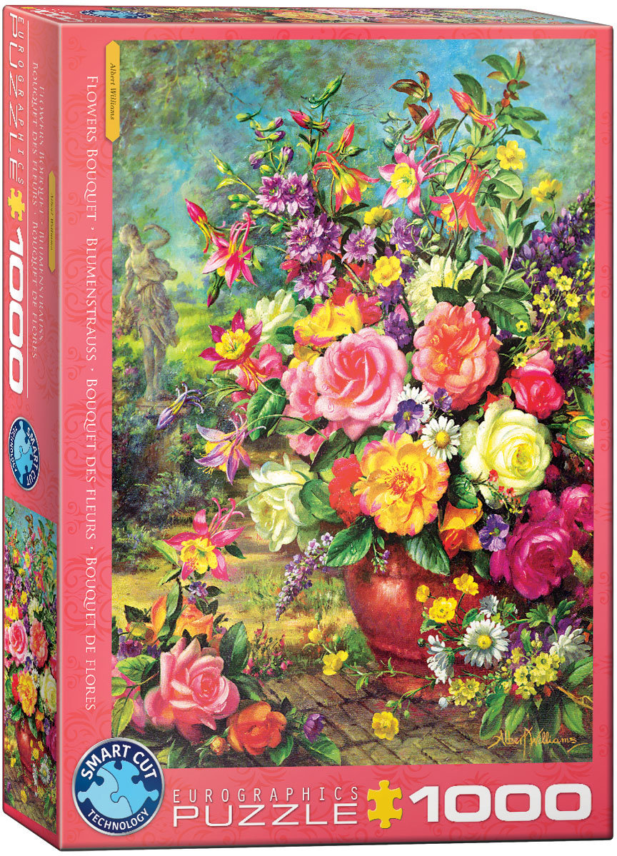 Фото - Пазли й мозаїки Eurographics Puzzle 1000 Flower Bouquet 6000-5883 