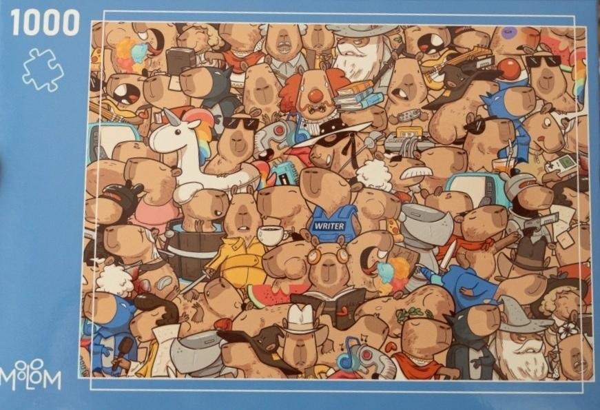 Molom Puzzle 1000 - Kapibara impossible