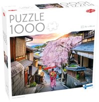 Puzzle 1000 Kobieta Spacerująca Po Kioto Tactic