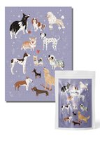 Puzzle 1000 z pieskami 