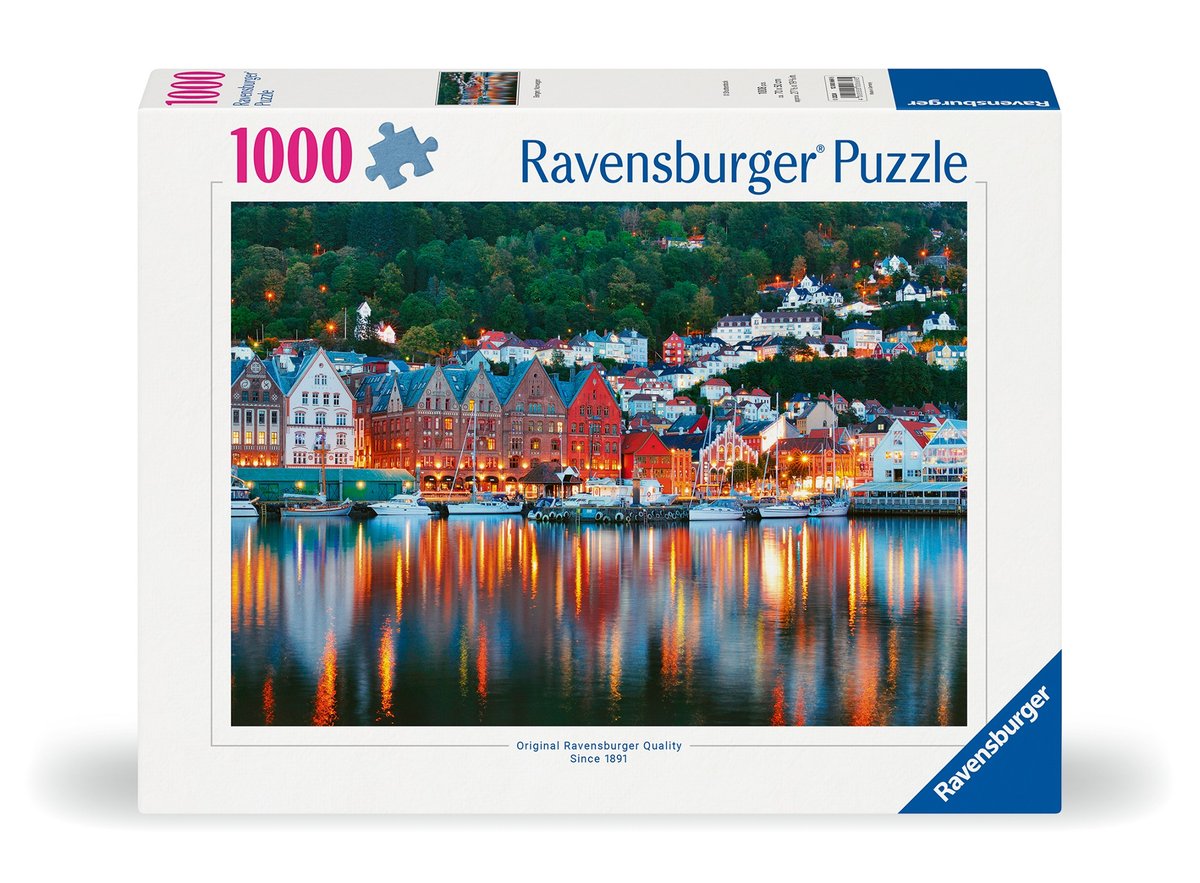 Ravensburger Bergen Norwegian Puzzle 1000pc main image 1