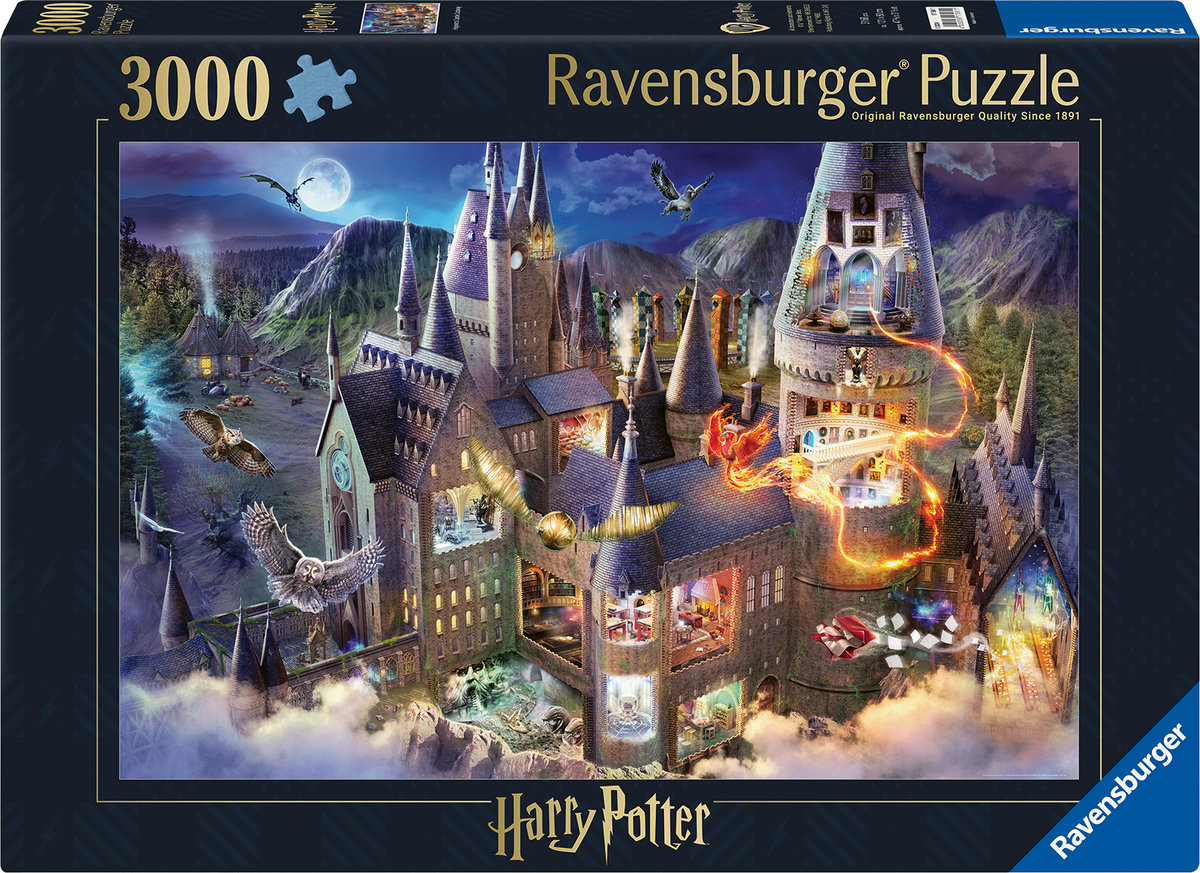Puzzle Harry Potter Zamek Hogwart 3000 elementów