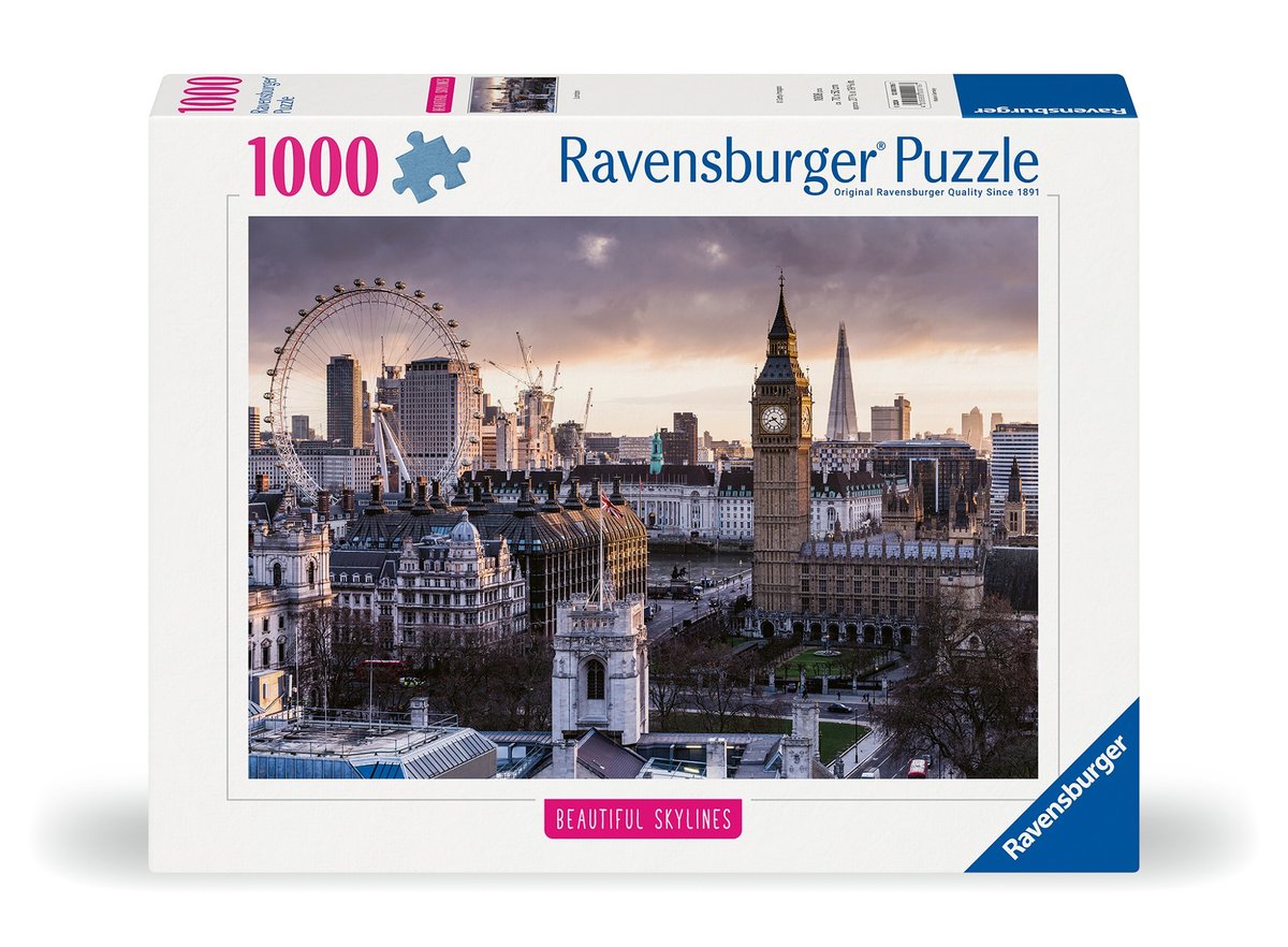 Ravensburger Puzzle 1000 Pezzi – Scena Di Spiaggia 'Wyjście Na Plażę', Tecnologia Softclick, Finitura Opaca, Certificato FSC