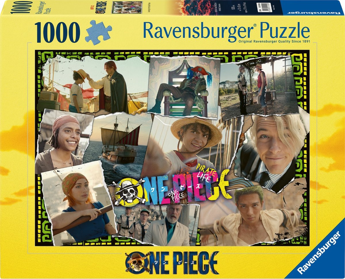 puzzle one piece 1000 pezzi