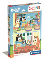 Puzzle 2X20 Elementów Bluey Inna marka