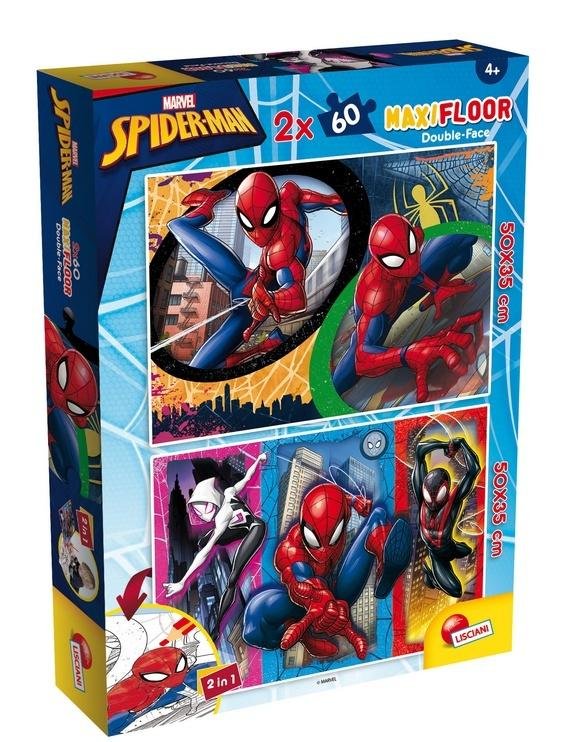Puzzle 2X60 Disney Marvel Spiderman - Lisciani | Sklep EMPIK.COM