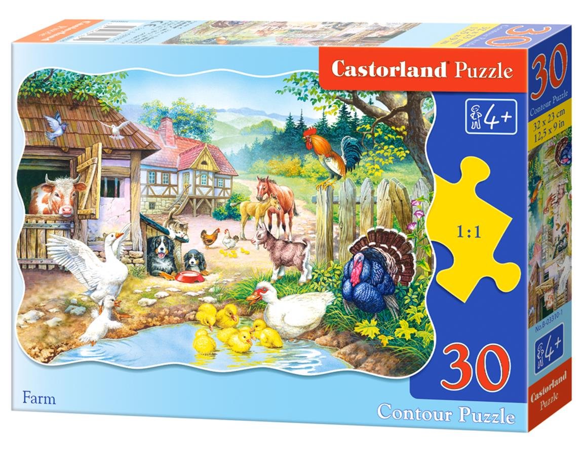 Puzzle 30 Element w Zwierz ta Na Farmie Castorland Sklep EMPIK COM puzzle-30-element-w-zwierz-ta-na-farmie-castorland-sklep-empik-com