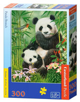 Puzzle 300 elementów Panda Brunch Castorland