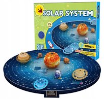 PUZZLE 3D EDUKACYJNE UKŁAD SŁONECZNY PLANETY KOSMOS DLA DZIECI 106EL. PU-10