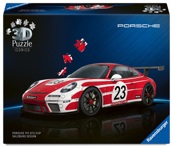 Puzzle 3D Iconics Porsche 911 GT3 Cup "Salzb."108p - Ravensburger
