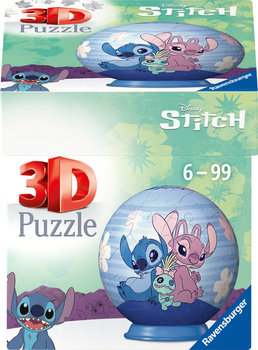 Puzzle 3D Kula Disney Stitch 3 Angel - Ravensburger